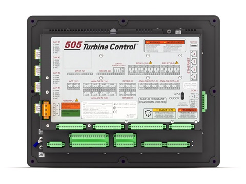 CONTROL - 505D (LV-STD) STEAM TURBINE CONTROL - back