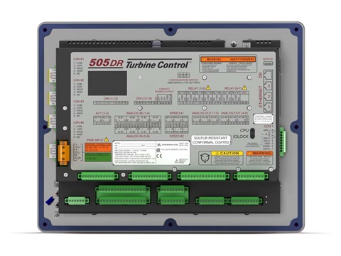 CONTROL-505DR (LV-STD) STEAM TURBINE CONTROL - back