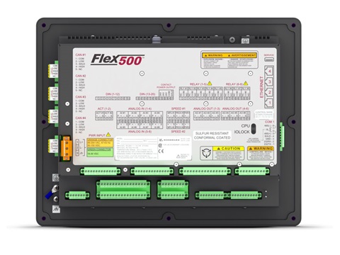 CONTROL-FLEX500 (LV-STD), WITHOUT GUI AND MAIN APPLICATION SW. - backpanel