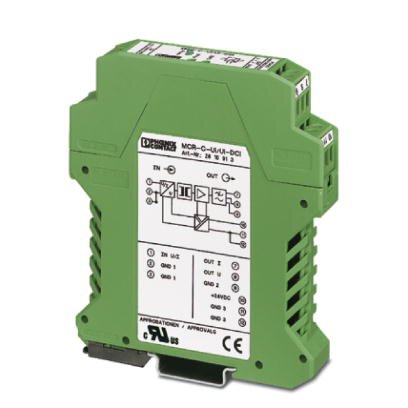 AMPLIFIER-3-WAY ISOLATING, WITH CONFIGURABLE IN/OUTPUT - (MCR-C-UI-UI-DCI/..., PHOENIX P/N:2810939 )